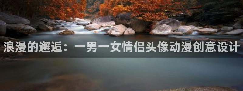 里番acg动漫大全：浪漫的邂逅：一男一女情侣头像动漫创意设计