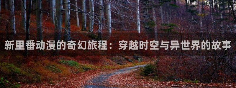 里番同人动漫：新里番动漫的奇幻旅程：穿越时空与异世界的故事